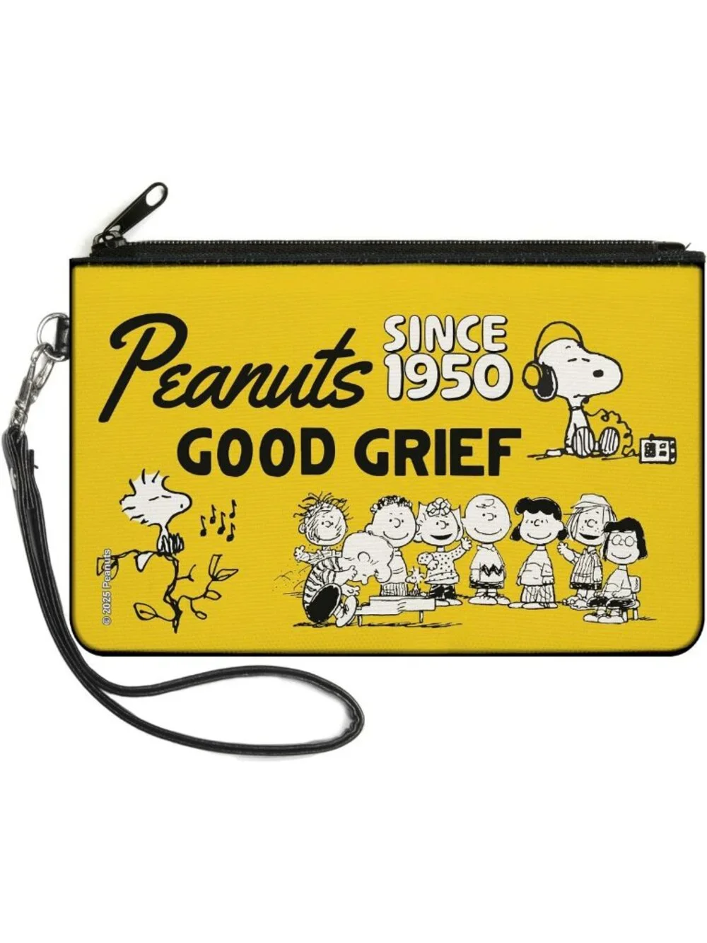 Peanuts Canvas Zipper Wallet - Cute, Durable, Perfect for Everyday Use & Travel